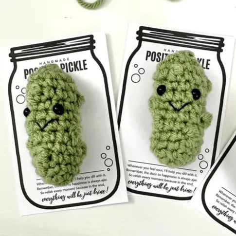 Positive Crochet Pickles