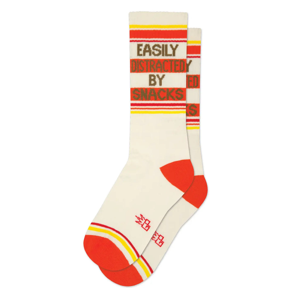 Easily Distracted By Snacks Socks