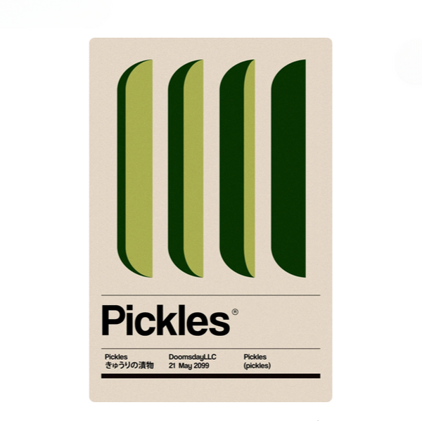 Art Print in Pickles 8x10