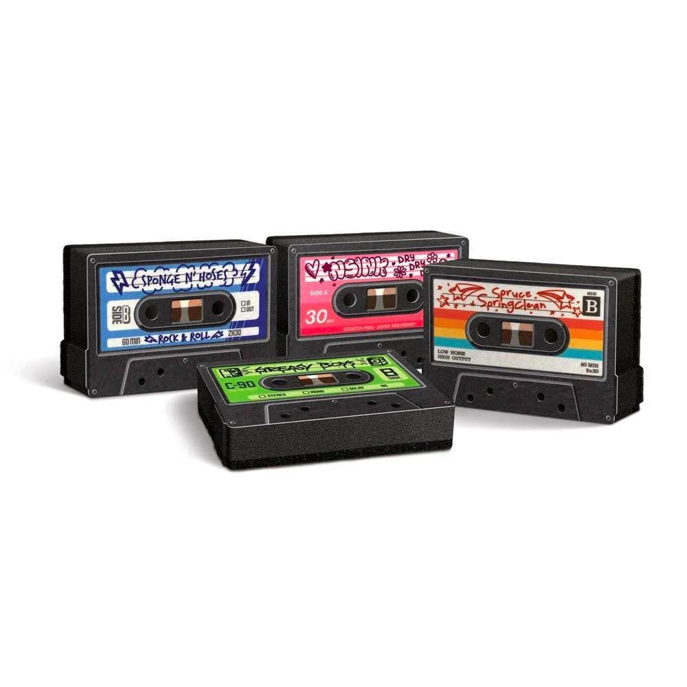 Fred & Friends Mix Tapes Sponges
