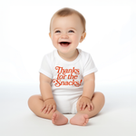 Baby Bodysuit Thanks for the Snacks!