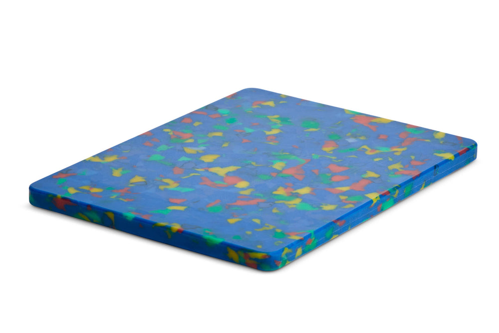 XS Cutting Board in Blue Confetti