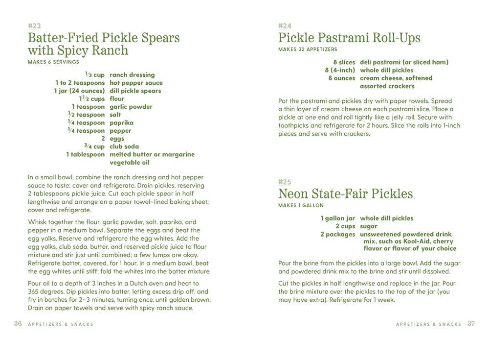 101 Things to Do With a Pickle Book
