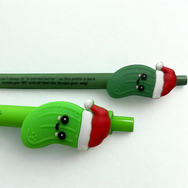 Christmas Pickle Sayings Pen 1pc