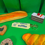 Acrylic Butter Keychain & Bag Charm