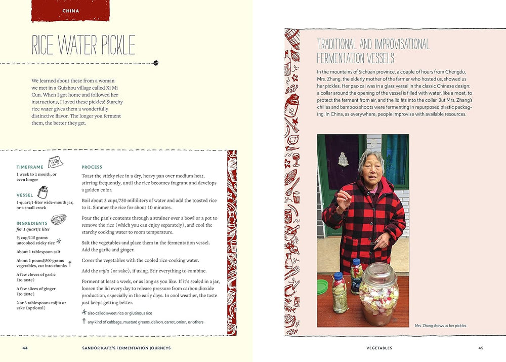 Sandor Katz's Fermentation Journeys Book