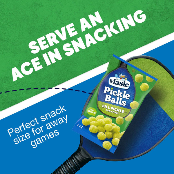 Vlasic Pickle Balls Dill Pickle Corn Puffs