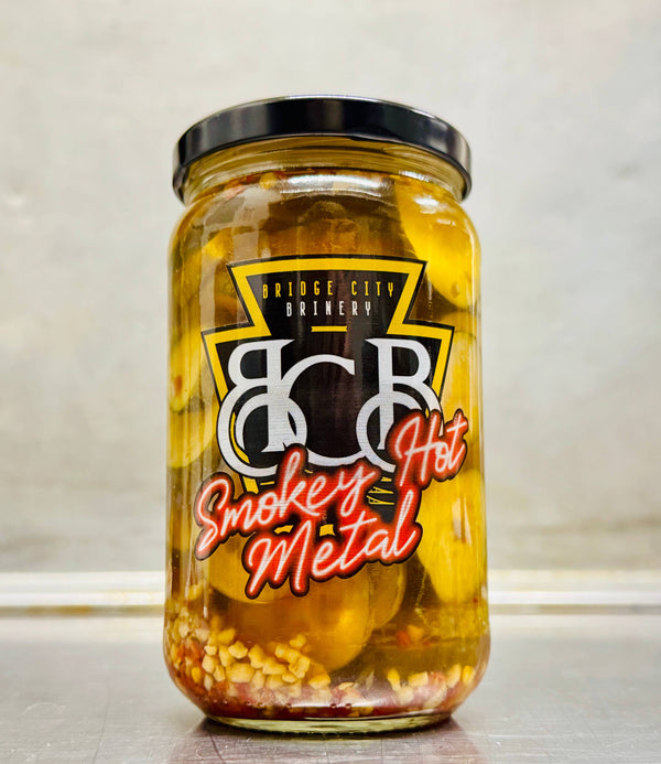 Smokey Hot Metal Pickles