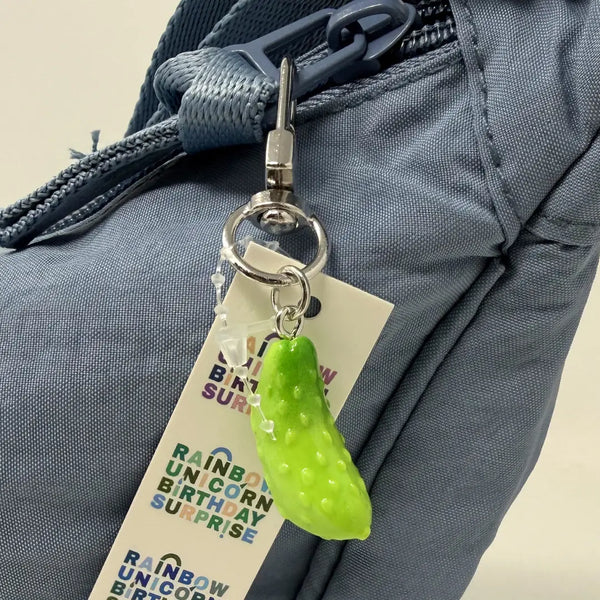 Mini Pickle Keychain & Bag Charm