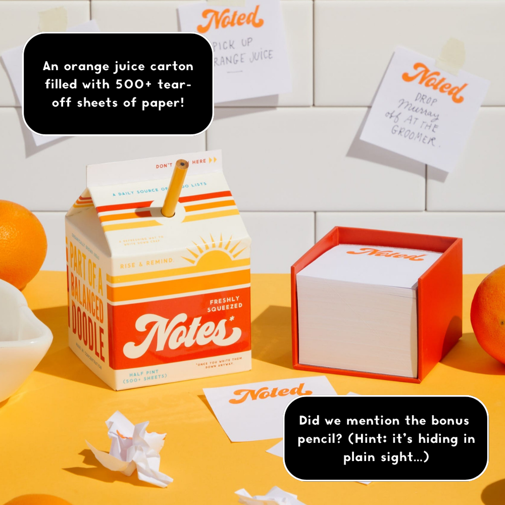Freshly Squeezed Notepad
