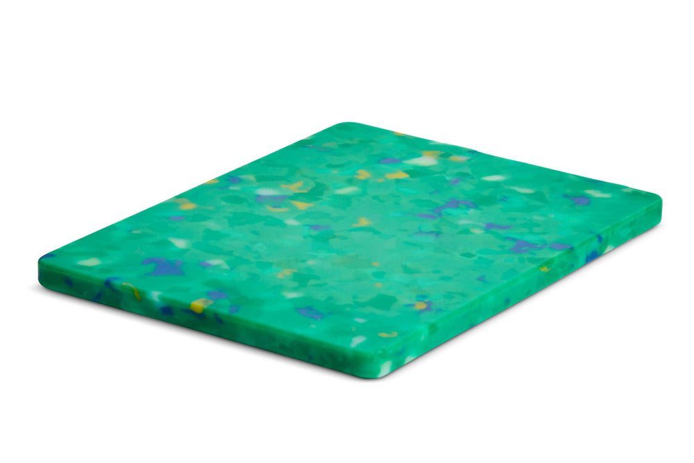 XS Cutting Board in Green Confetti