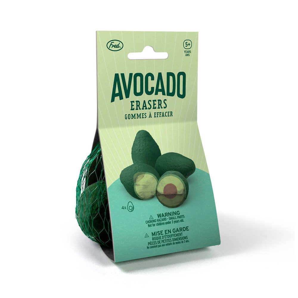 Avocado Erasers