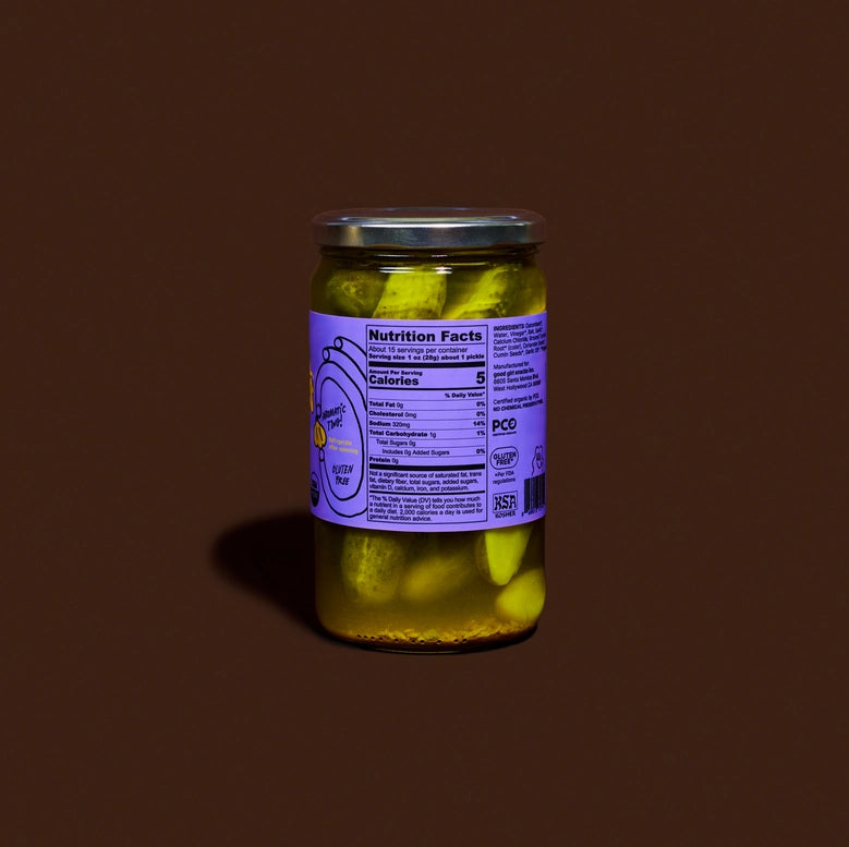 Hot Girl Pickles Garlic Cumin