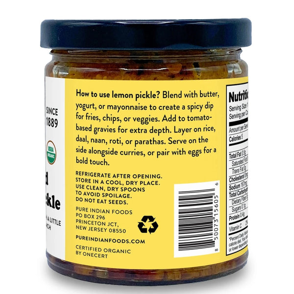 Fermented Lemon Pickle