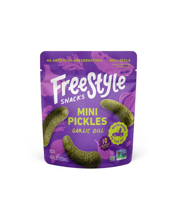 Garlic Dill Mini Pickles 4.5oz