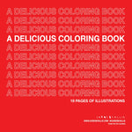 A Delicious Coloring Book