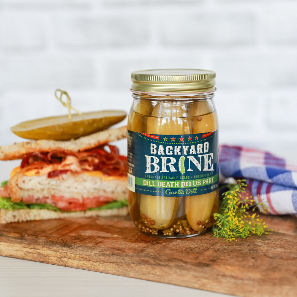 Garlic Dill Pickles "Dill Death Do Us Part"
