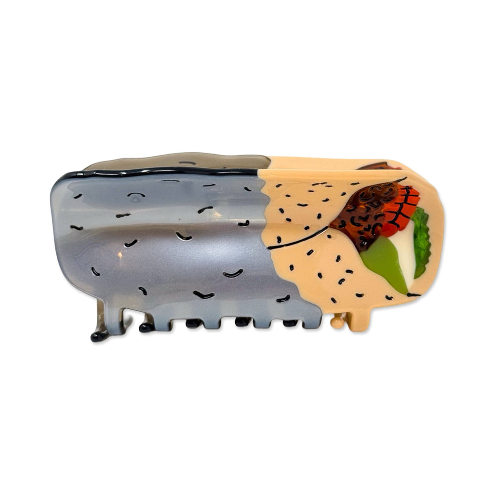 Mission Burrito Hair Claw