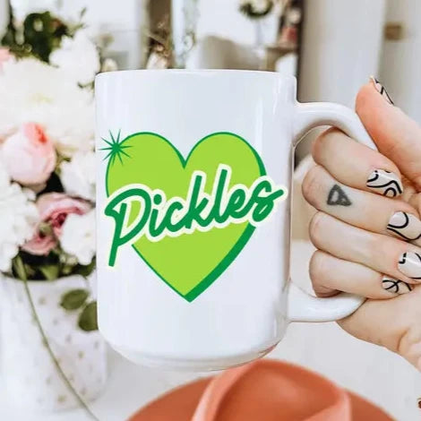 Pickles Heart Mug - 11oz