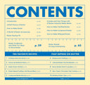 Table of contents for a book about butter