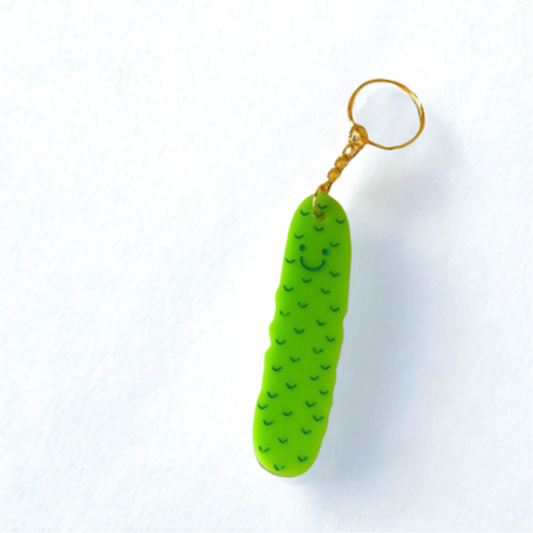 Pickle Acrylic Keychain