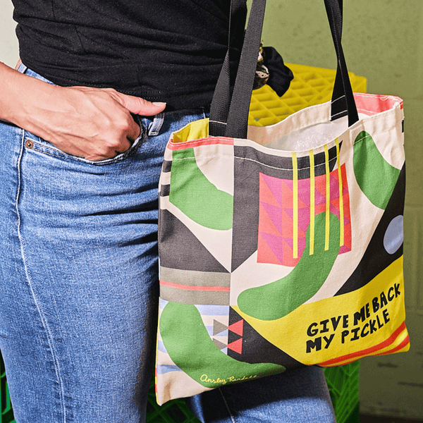 "Give Me Back My Pickle" Tote