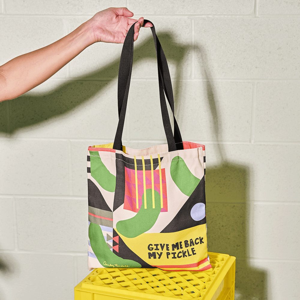 "Give Me Back My Pickle" Tote