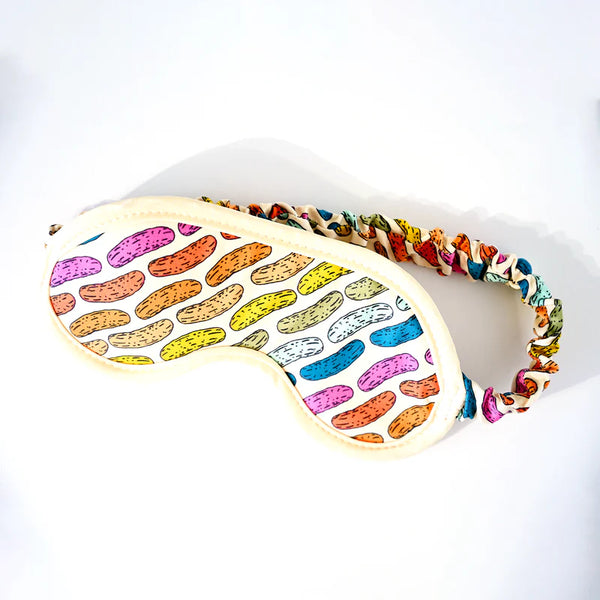 Color Pop Pickles Sleep Eye Mask