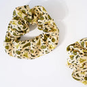 Scrunchie in Cream Color Pop Pickles
