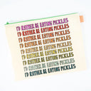 Gym Pouch in Colop Pop Pickles