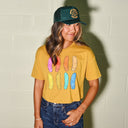 Crop Top in Color Pop Pickles