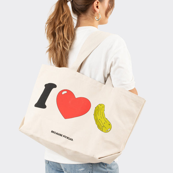 I Heart Pickles Tote