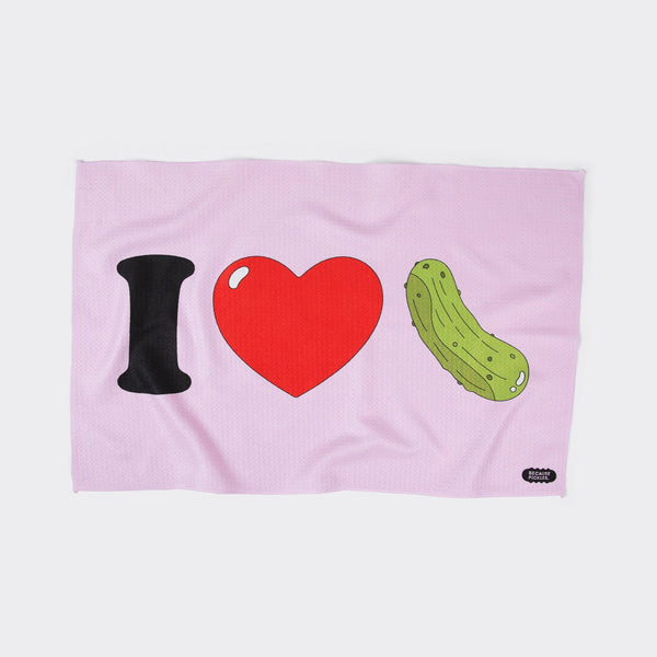 I Heart Pickles Kitchen Towel
