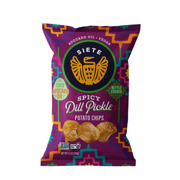 Spicy Dill Pickle Kettle Chips