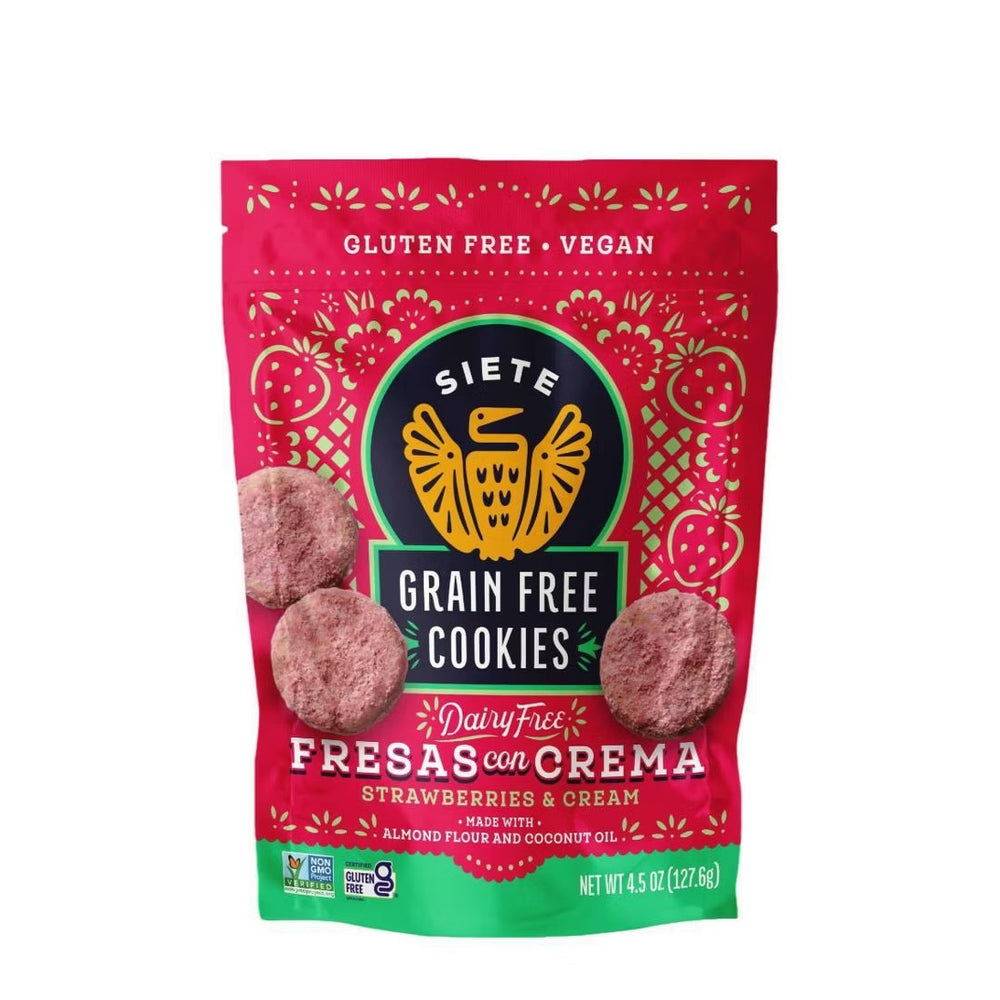 Fresas con Crema Cookies