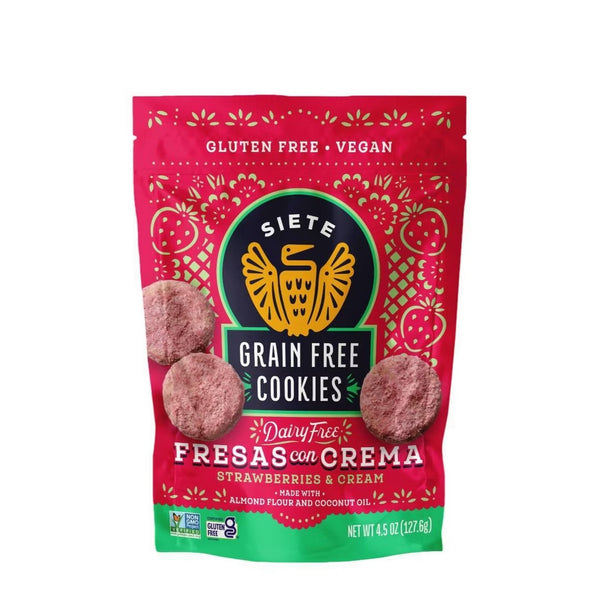 Fresas con Crema Cookies