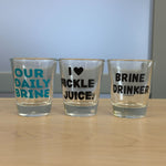 I Heart Pickle Juice Shot Glass