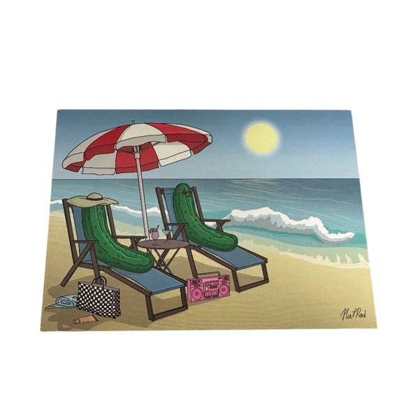 Beach Pickles Card
