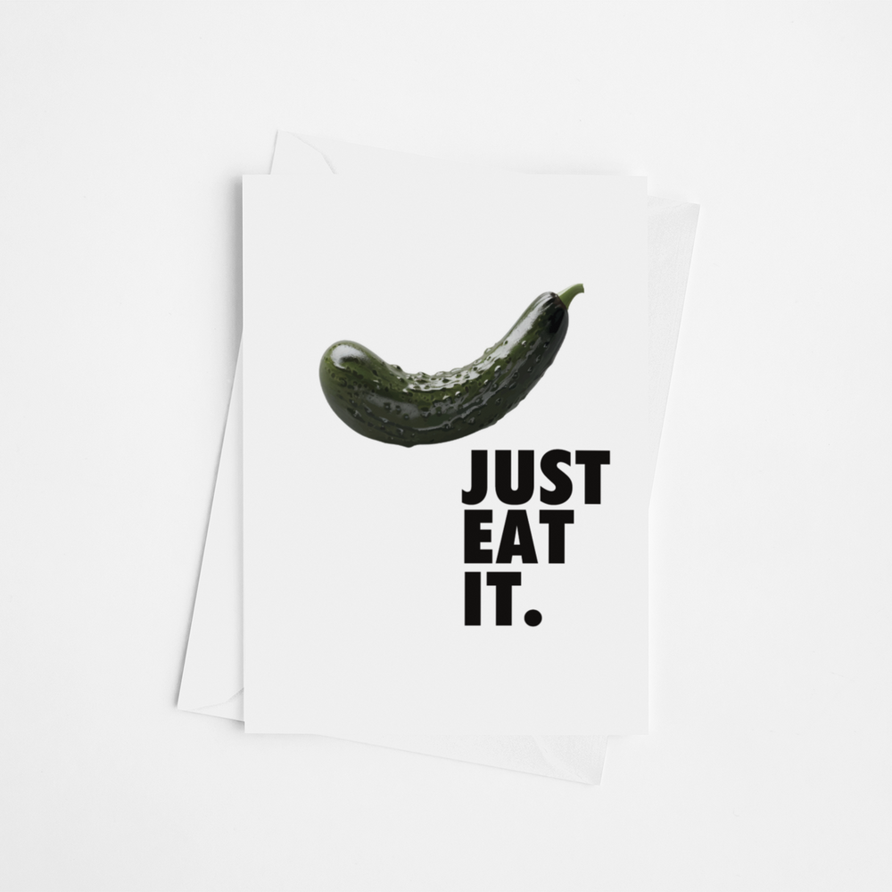 Just Eat It Card