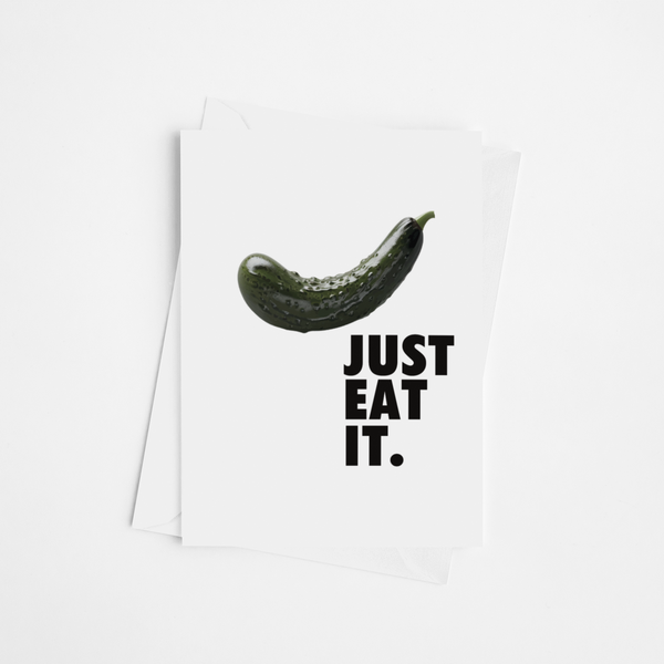 Just Eat It Card
