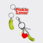 I Love Pickles Keychain