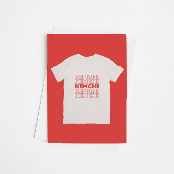 Kimchi Tee Card