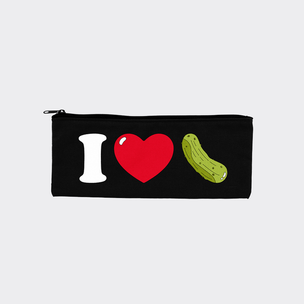 I Heart Pickles Pencil Pouch