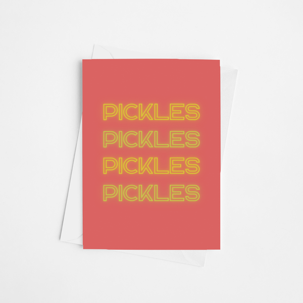 Pickles Pickles Pickles Card