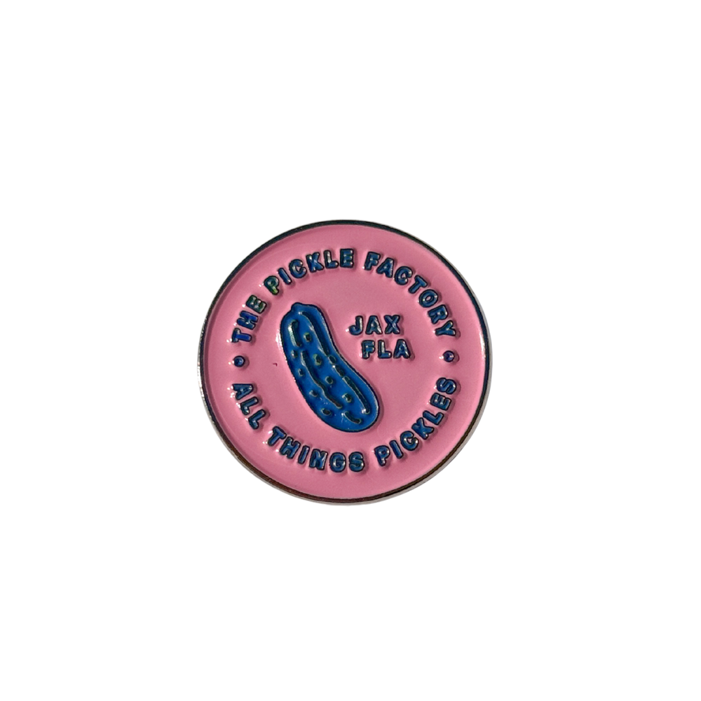 TPF Pink Circle Enamel Pin