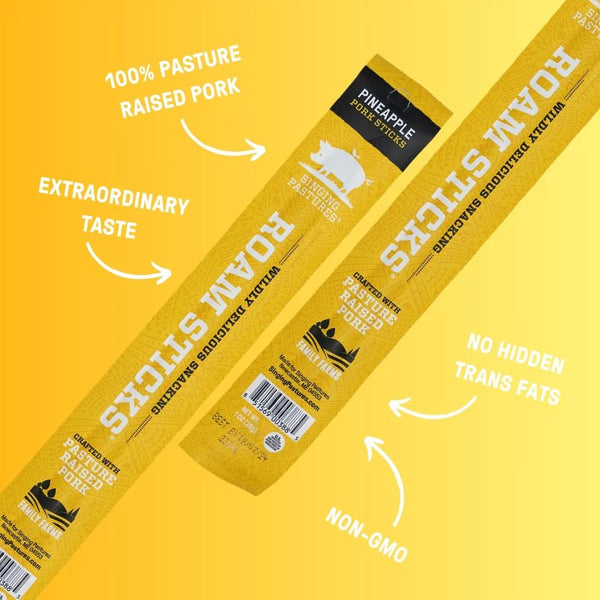 Pasture-Raised Pineapple Meat Stick