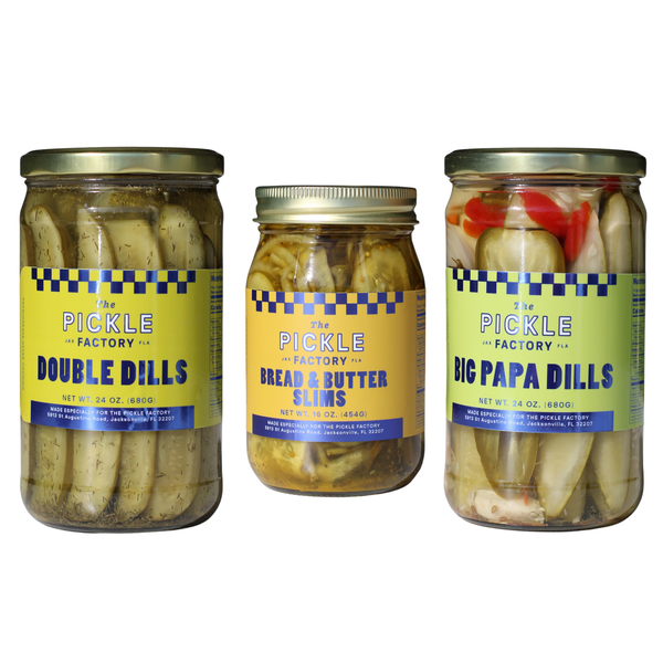 Most Popular Pickles Value Bundle - 3 Jars