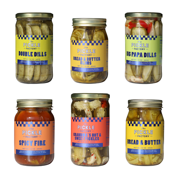 Most Popular Pickles Value Bundle - 6 Jars