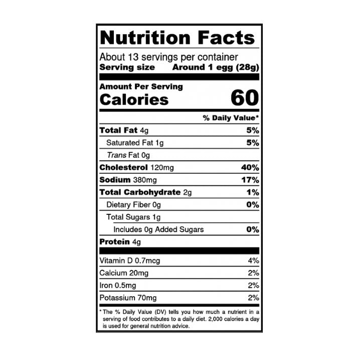 Mild Pickled Eggs - 32oz