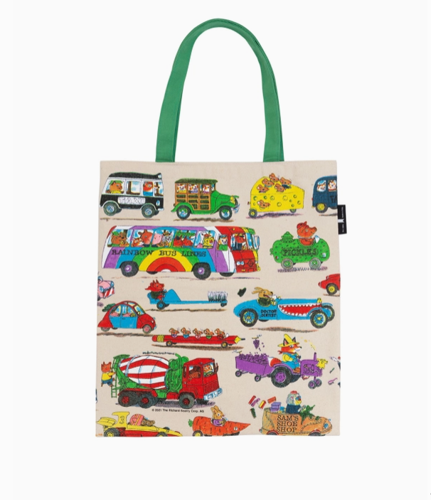 Richard Scarry: Cars and Trucks and Things That Go Tote Bag